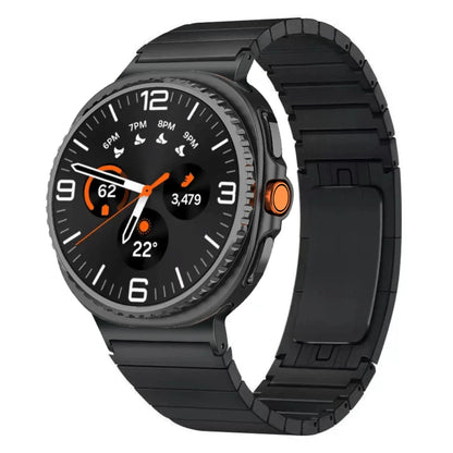 Samsung-armbånd | Galaxy Watch 8 (rustfritt stål)
